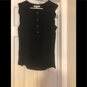 Ann Taylor Loft sleeveless black tank